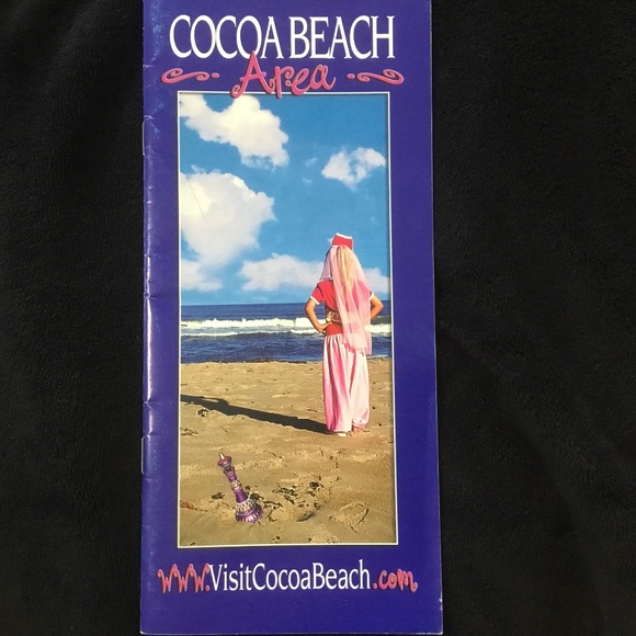 Vist Coco Beach Other - Vintage COCOA BEACH Area Brochure - I Dream of JEANIE